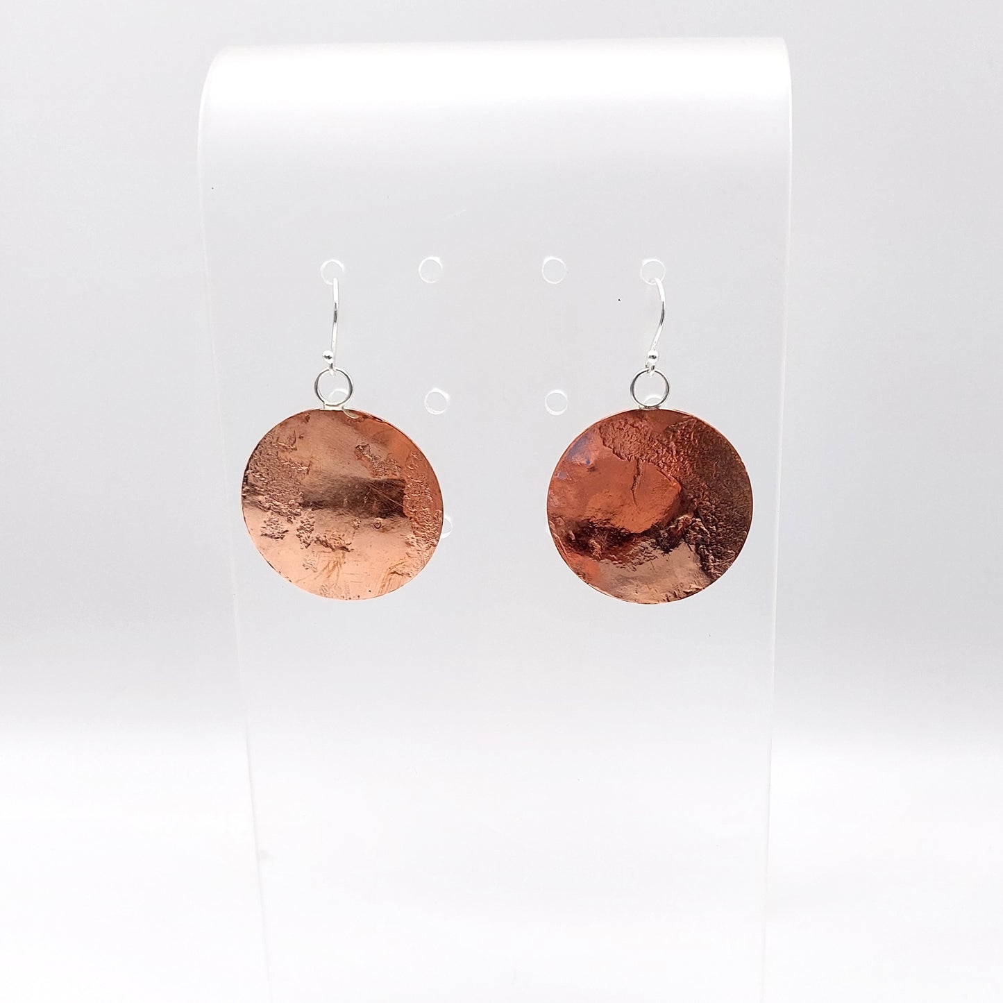 Copper Planet Earrings