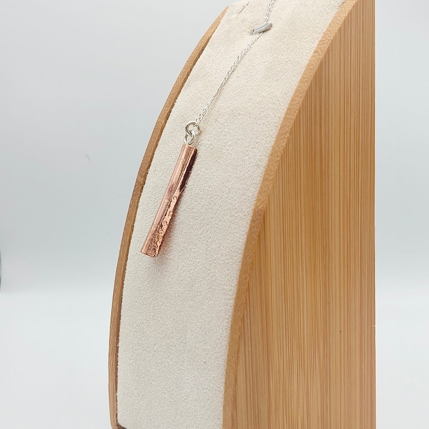 Abstract Pattern Curved Pendant