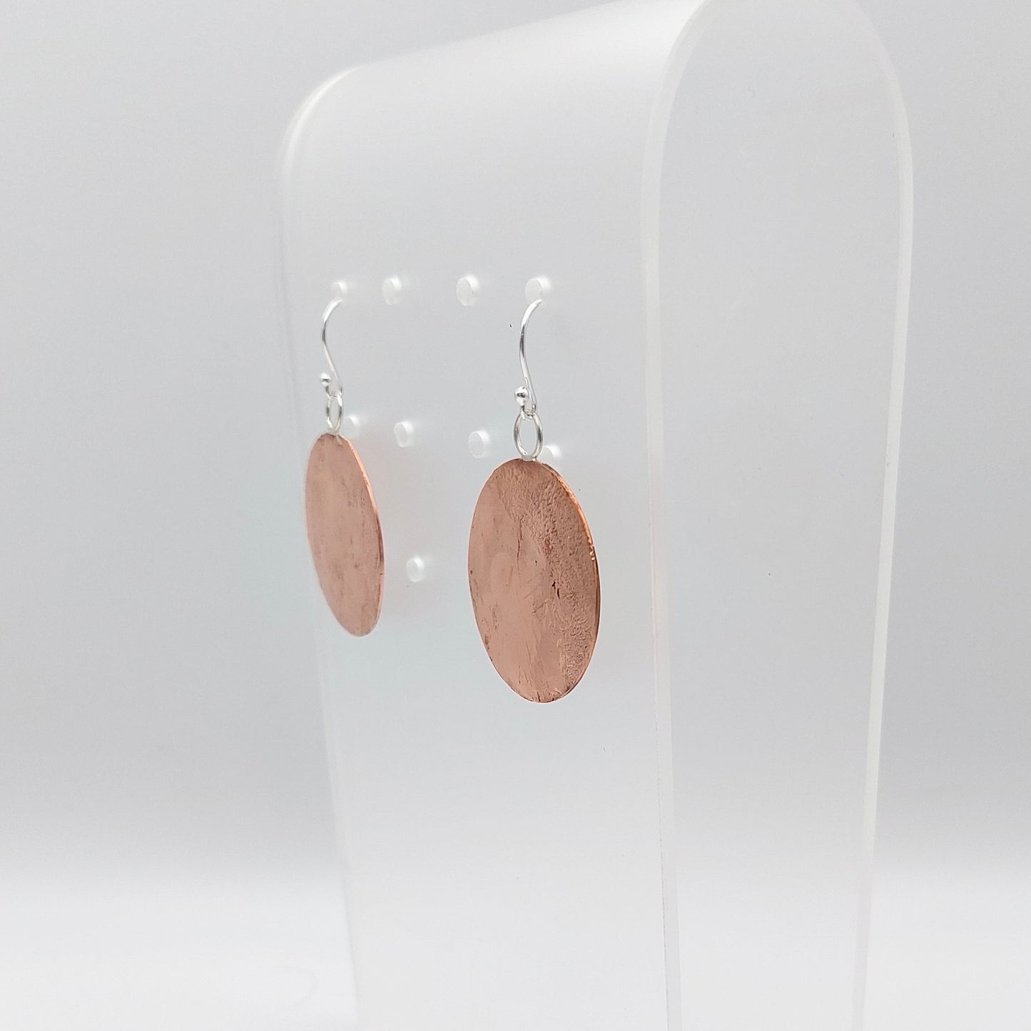 Copper Planet Earrings