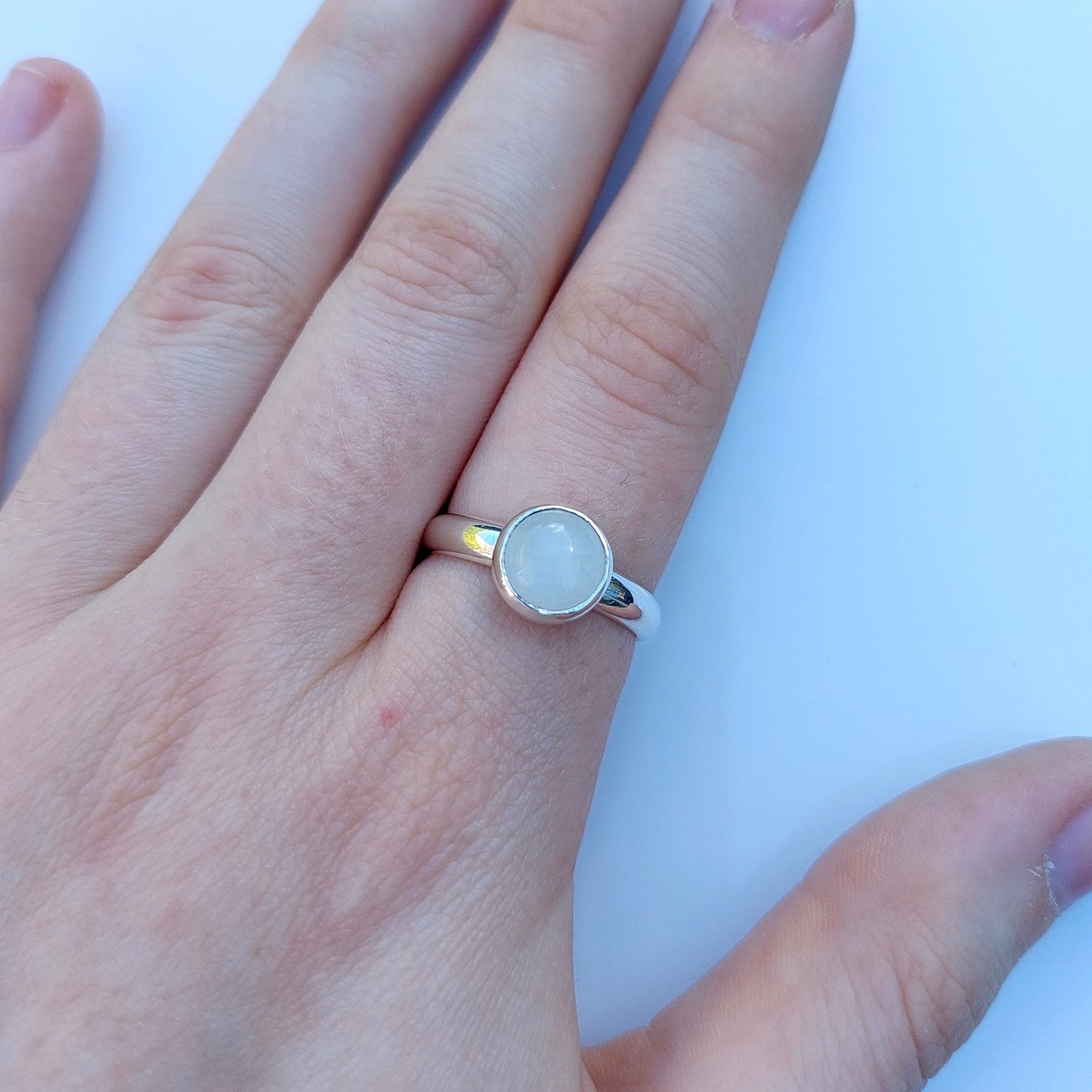 Moonstone Ring - Made to Size